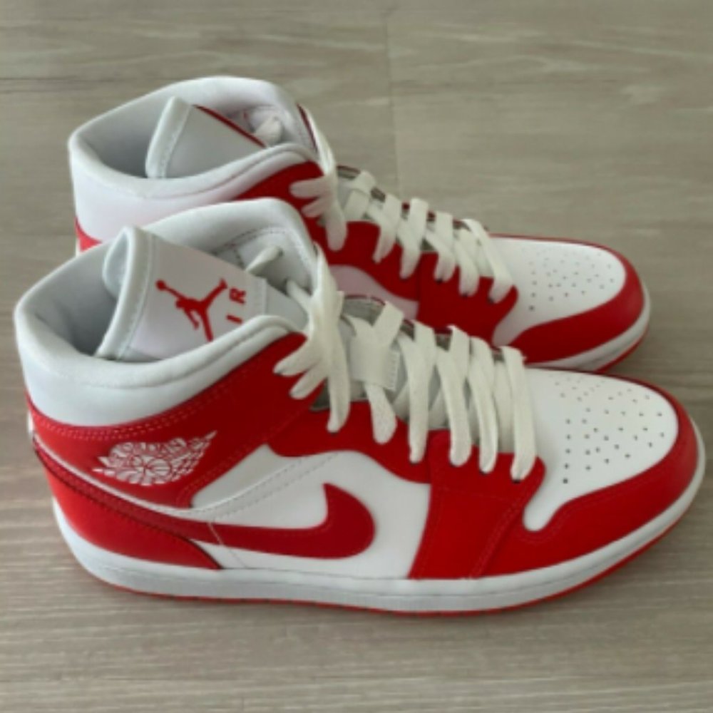 Size 7W Air Jordan 1 Mid Syracuse MPN BQ6472-116